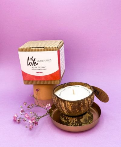 Bougie noix de coco – Sweet Senses - We Love The Planet