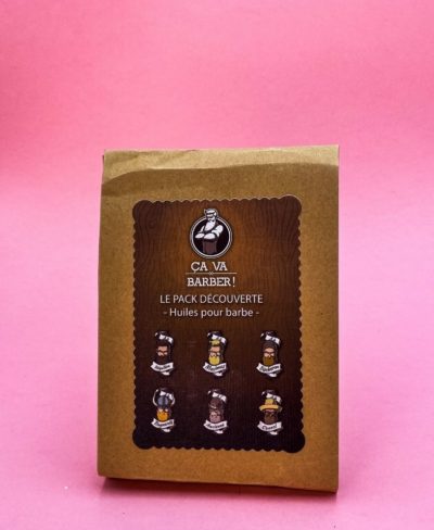 Pack découverte d'huiles pour barbe - 6 X 5 ml - Ca va barber!