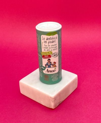Dentifrice en poudre Menthol Bio 40g Anaé