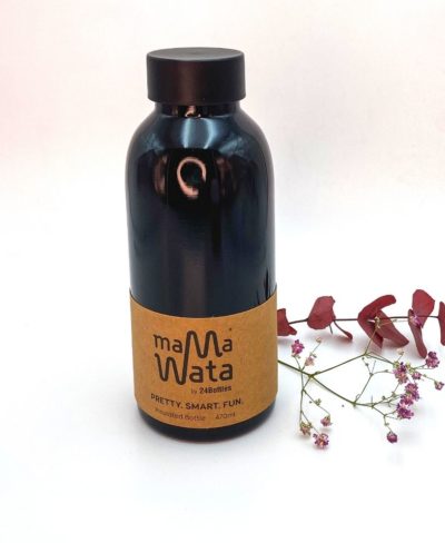 Mama Wata Gourde Isotherme Black 470 ml - maMa Wata