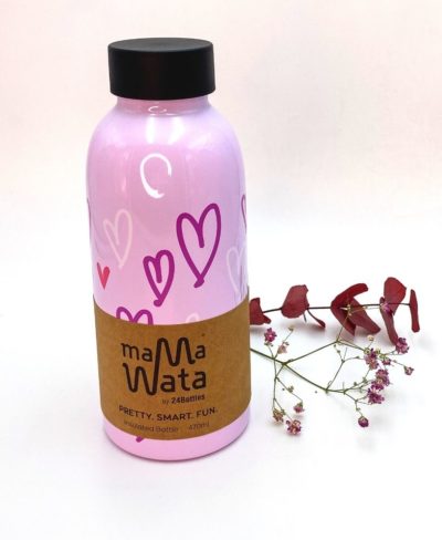 Mama Wata Gourde Isotherme Hearts 470 ml -- maMa Wata