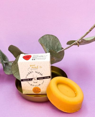 Mousse à raser solide pour meuf #oupas - Wash Wash Cousin!