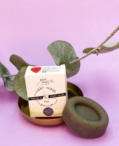 Mousse à raser solide pour mec #oupas - Wash Wash Cousin!
