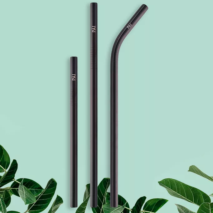Paille Courbée Noir