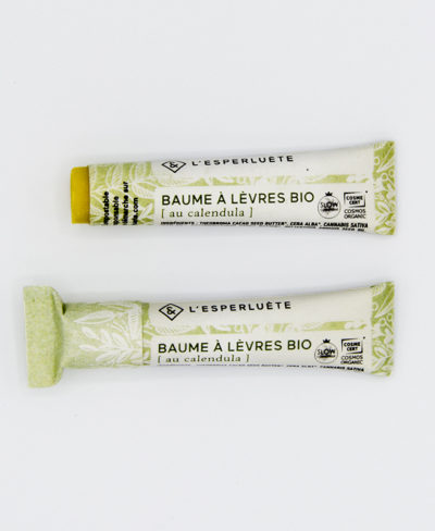 Baume à lèvres bio au calendula - L'esperluète