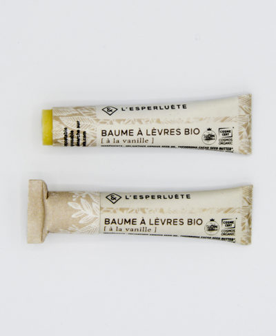 Baume à lèvres bio à la vanille - L'esperluète