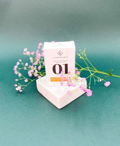 Savon surgras certifié bio N°01 – Un zeste de soleil - L'esperluète