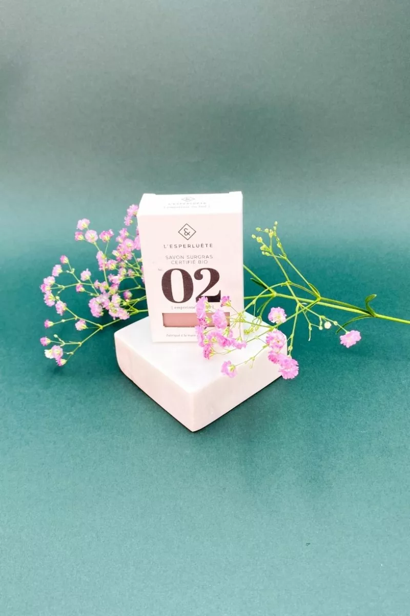 Savon surgras certifié bio N°02 – Empreinte du Sud - L'esperluète