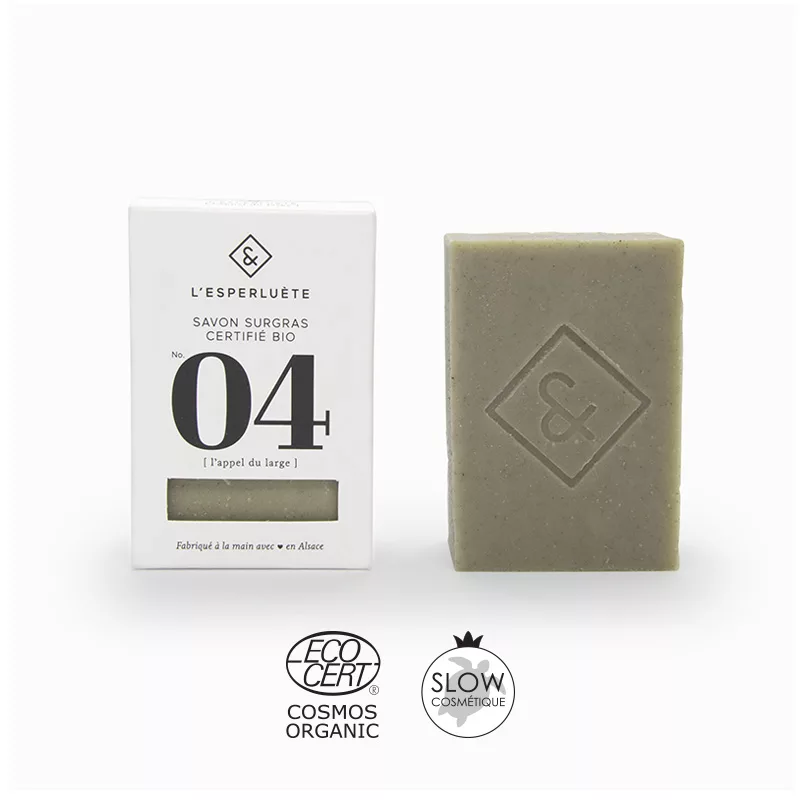 Savon surgras certifié bio N°04 – L’appel du large - L'esperluète
