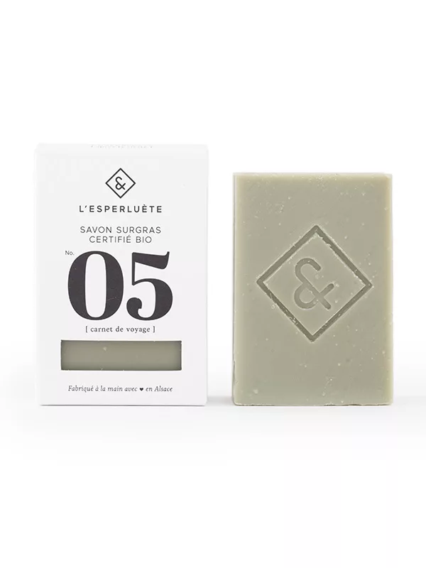 Savon surgras certifié bio N°05 – Carnet de voyage - L'esperluète – Image 2