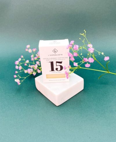 Savon surgras certifié bio N°15 – A pas de lou[p] - L'esperluète