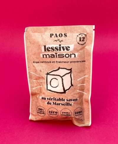 Sachet de lessive maison DIY - Paos