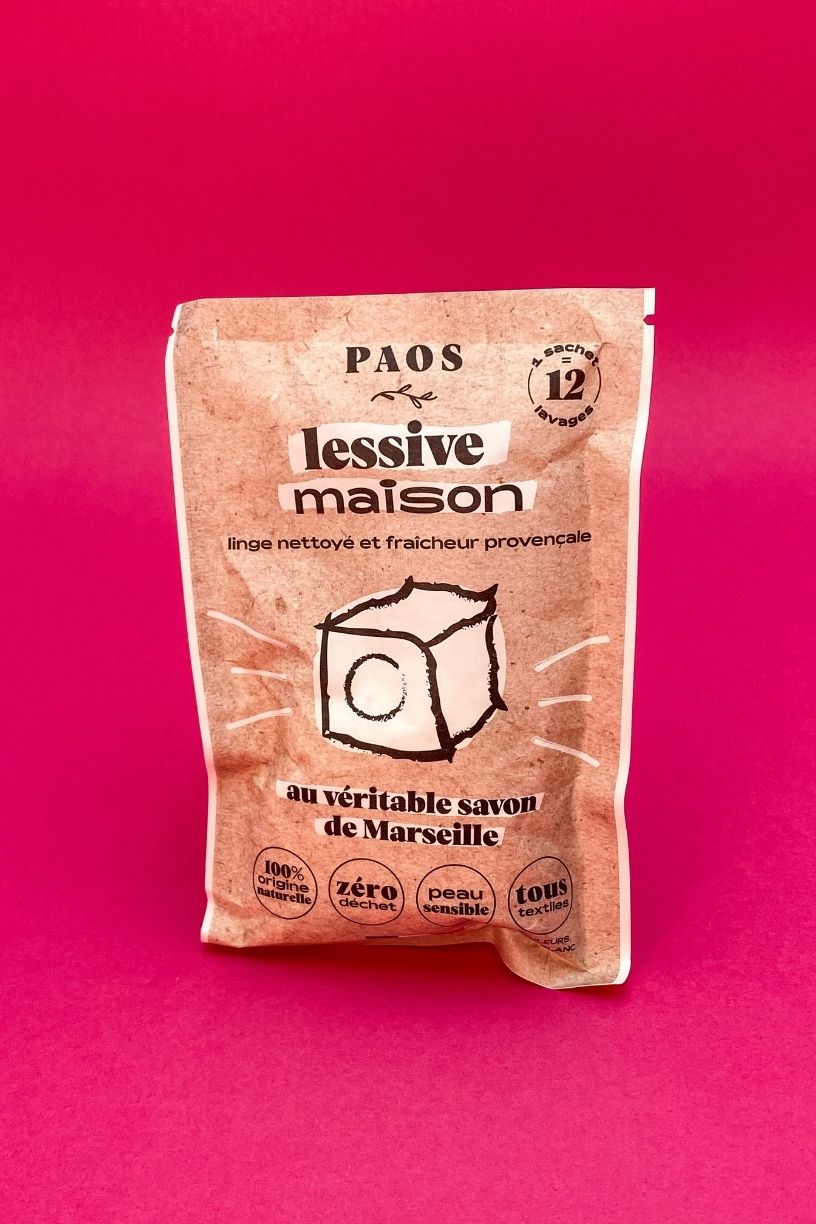 Bouteille vide pour lessive maison DIY - Paos 