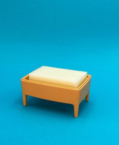 Recycled Plastic Bubble Buddy Salmony + Savon nettoyant - Foekje Fleur