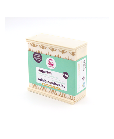 Coffret de 10 lingettes démaquillantes réutilisables -Lamazuna