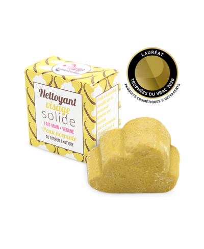 Nettoyant visage solide peau normale - Lamazuna