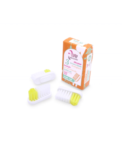 Recharge 3 têtes de brosse à dents Souple - Lamazuna