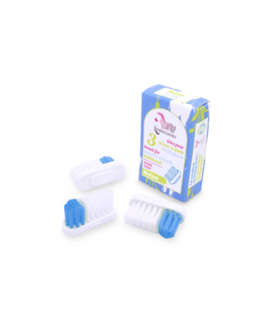 Recharge 3 têtes de brosse à dents Medium - Lamazuna