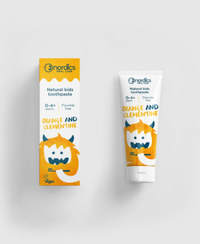 Dentifrice Naturel pour Enfants - Orange et clémentine