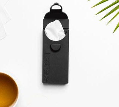 LastTissue - Le pack de mouchoirs réutilisables - Noir - LastObject