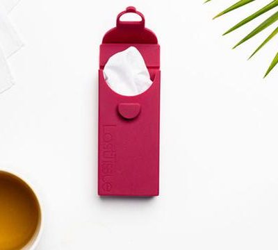 LastTissue - Le pack de mouchoirs réutilisables - Rouge - LastObject