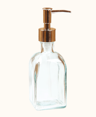 Distributeur de savon en verre recyclé