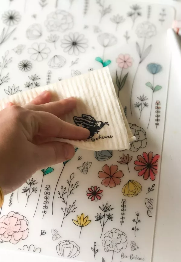 Coloriage lavable BOHÈME X Les yeux fripons - BeeBohème – Image 1