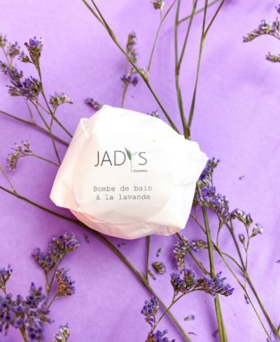 Bombe de bain relaxante à la lavande - Jadys
