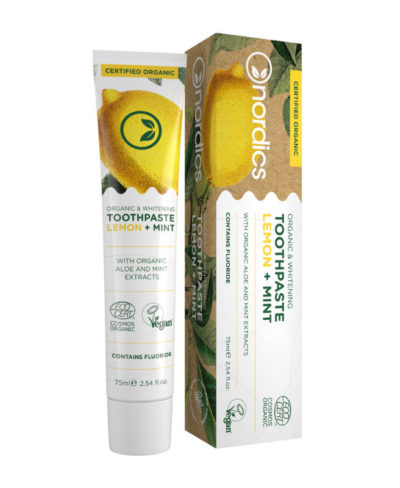 Dentifrice Citron + Mint + Fluor - Nordics