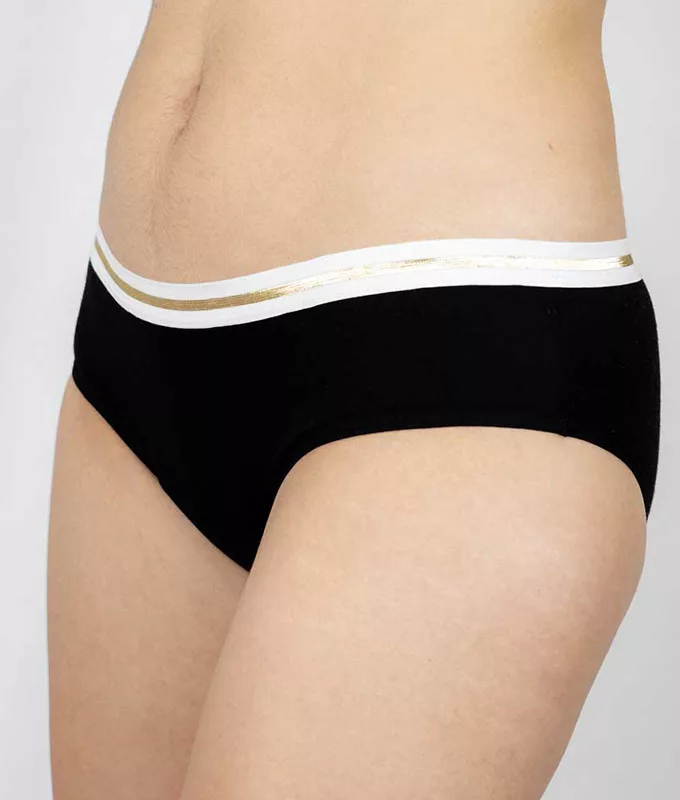 Culotte Texto 12 ans Black - LOOP