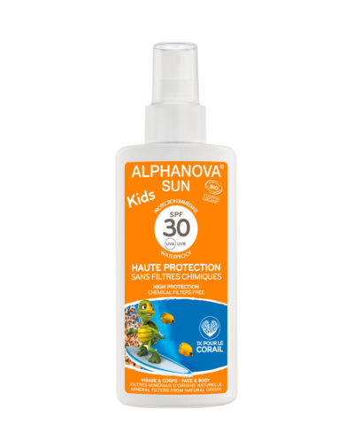 Crème solaire enfant bio haute protection SPF 30 - Alphanova