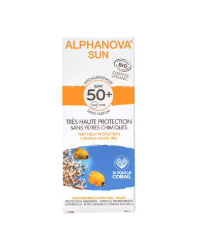 Alphanova SUN BIO SPF50+ Visage Peaux sensibles