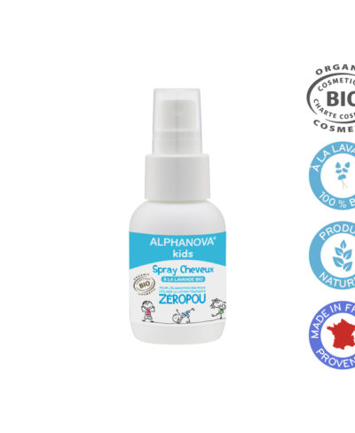 Spray cheveux à la lavande BIO | Alphanova kids