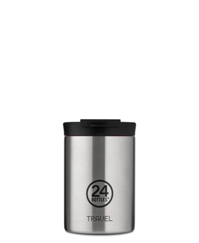 Travel Tumbler 350 Brushed Steel  - 24 Bottles