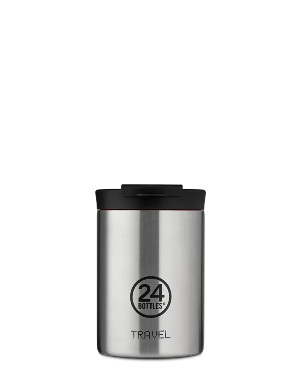 Travel Tumbler 350 Brushed Steel  - 24 Bottles – Image 1