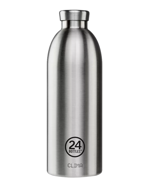 Clima Bottle Isotherme Brushed Steel 850ml - 24 Bottles