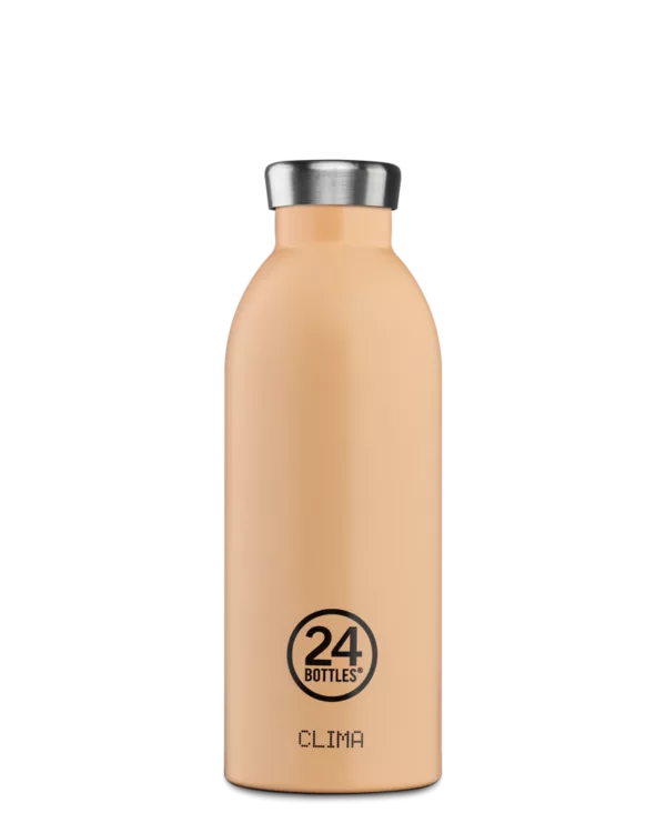 Clima Bottle Isotherme Peach Orange 500ml - 24 Bottles