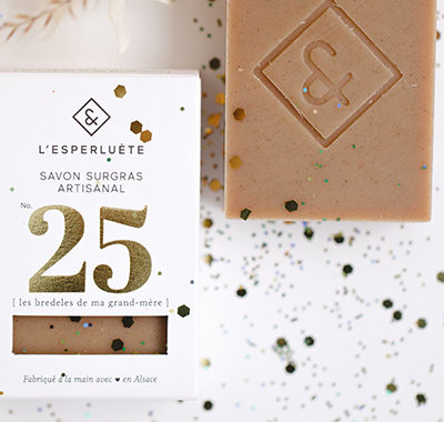 EDITION LIMITEE - Savon No 25 - Les bredeles de ma grand-mère - 100g - L'esperluète