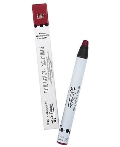 Rouge à lèvres Mighty Matte - Ruby- Le papier - Beauty Made Easy