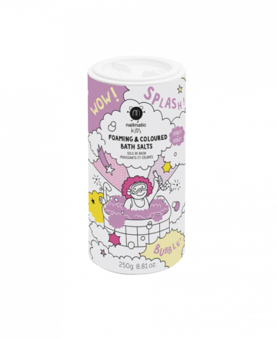 Sel de bain Moussants et colorés - Violet - Nailmatic