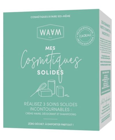 Coffret "MES COSMÉTIQUES SOLIDES" - WAAM