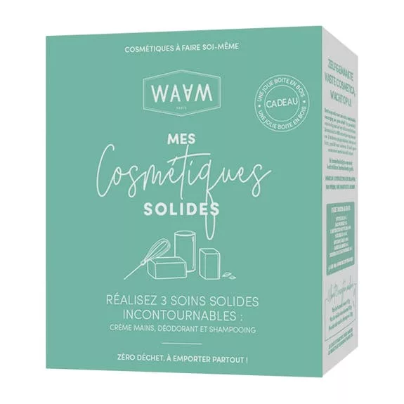 Coffret "MES COSMÉTIQUES SOLIDES" - WAAM – Image 1