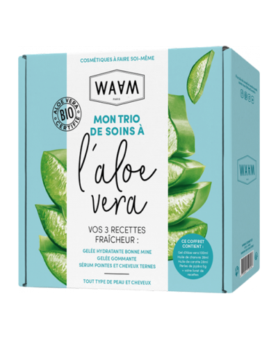 Coffret "Mon trio de soins à l'Aloe Vera" - WAAM