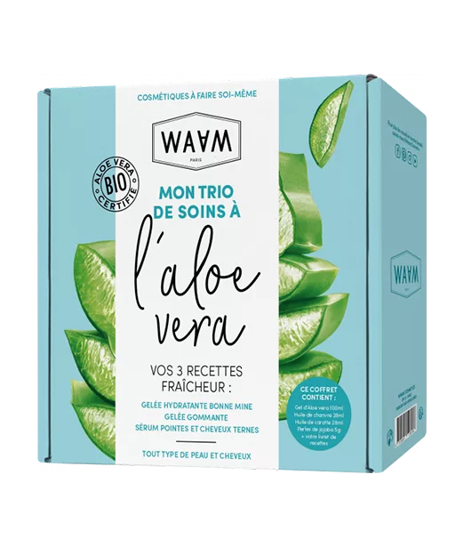 Coffret "Mon trio de soins à l'Aloe Vera" - WAAM