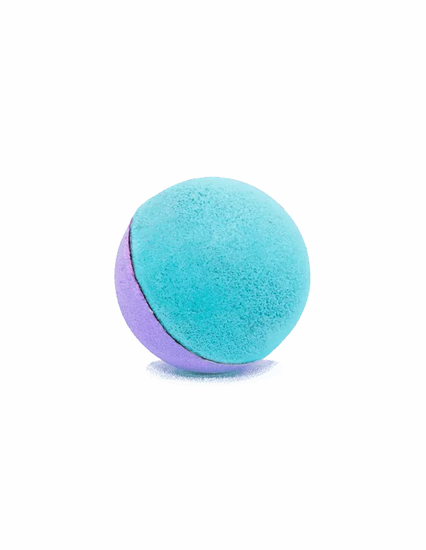Boule de bain Duo - Bleu + Violet - Nailmatic – Image 2