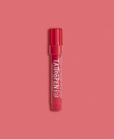 Tattoopen - Feutre de tatouage temporaire - Rouge - Nailmatic