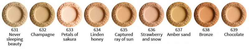 Foundation Powder 8g - Champagne 632 - Uoga Uoga