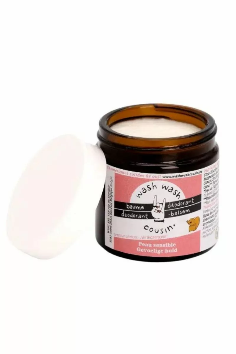 Baume déodorant PEAU SENSIBLE - Wash Wash Cousin