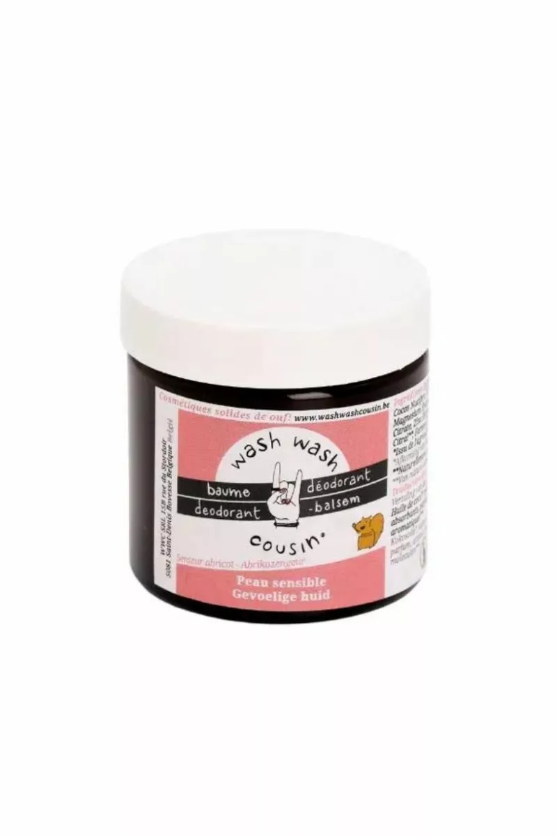Baume déodorant PEAU SENSIBLE - Wash Wash Cousin