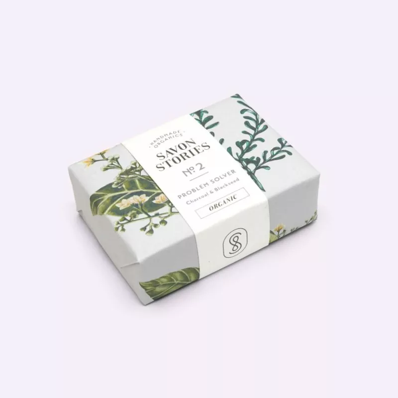 N°2 Le Régulateur - Savon Bio & Naturel Détox au Charbon - Savon Stories